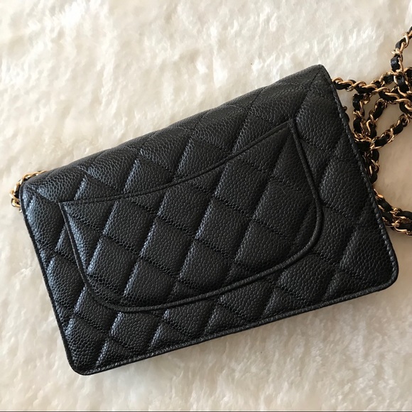 SOLD Chanel caviar woc wallet on chain - Picture 3 of 8